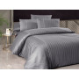 First choice Modalife Quicksilver satin-luxe Euro bedding set 200x220 cm gray (m018497)