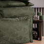 First choice Nichol Dark Green jacquard Euro bedding set 200x220 cm dark green (m018478)