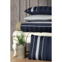 First choice Navy Blue satin-deluxe Euro bedding set 200x220 cm dark blue-gray (m018498)