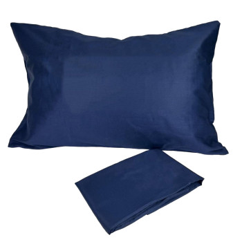 Pillowcase SoundSleep Silken satin 70x70 cm dark blue (2800004522199)