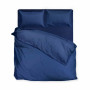 Bedding set SoundSleep Silken satin Double euro 200x220 cm dark blue (2800004482547)