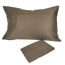 Pillowcase SoundSleep Silken satin 50x70 cm mocha (2800004522144)