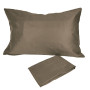 Set of pillowcases SoundSleep Silken satin 70x70 cm mocha (2800004482486)