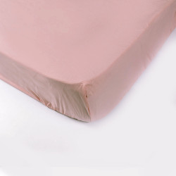 Fitted sheet SoundSleep Dry Rose ranfors 90x200x25 cm dry rose (2800004516631)