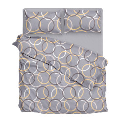 Pillowcase SoundSleep Ramire 50x70 cm gray (2800004579803)