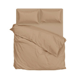 Sheet SoundSleep Romano calico 200x220 cm beige plain (2800004643801)