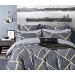 Pillowcase SoundSleep Alonas calico 50x70 cm gray (2800004649971)