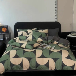 Комплект постільної білизни SoundSleep Foliage бязь полуторний 143х210 см зелений (468217 2800004682176)