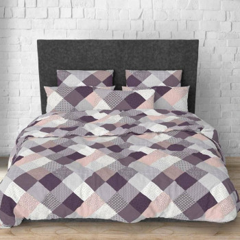 SoundSleep Employs bedding set, one and a half calico, 143x210 cm, gray (468218 2800004682183)