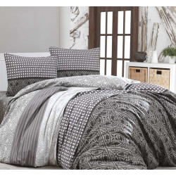  SoundSleep Sovene ranfors bedding set Euro 200x220 cm gray (2800004728881)