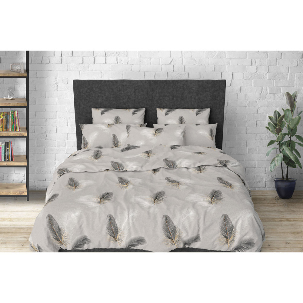 SoundSleep Lucias pillowcase calico 50x70 cm light gray (2800004737913)