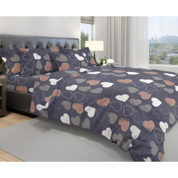 Pillowcase SoundSleep Loretta calico 50x70 cm gray (2800004737944)