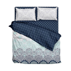 Set of bed linen SoundSleep Martel calico half 160x215 cm blue (2800004484916)