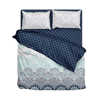 Set of pillowcases SoundSleep Martel calico 50x70 cm blue (2800004484954)