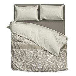 Bed linen set SoundSleep Venecian calico Double euro 200x220 cm cream (2800004485258)