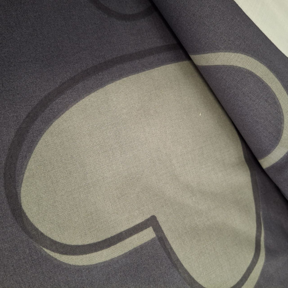 Set of soft white SoundSleep Loretta calico Euro 200x220 cm gray (2800004737937)  