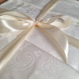 Bedding set SoundSleep Jacquard Nonpareil Noble Сream Satin Jacquard Family 160x215 cm (2800004922302)
