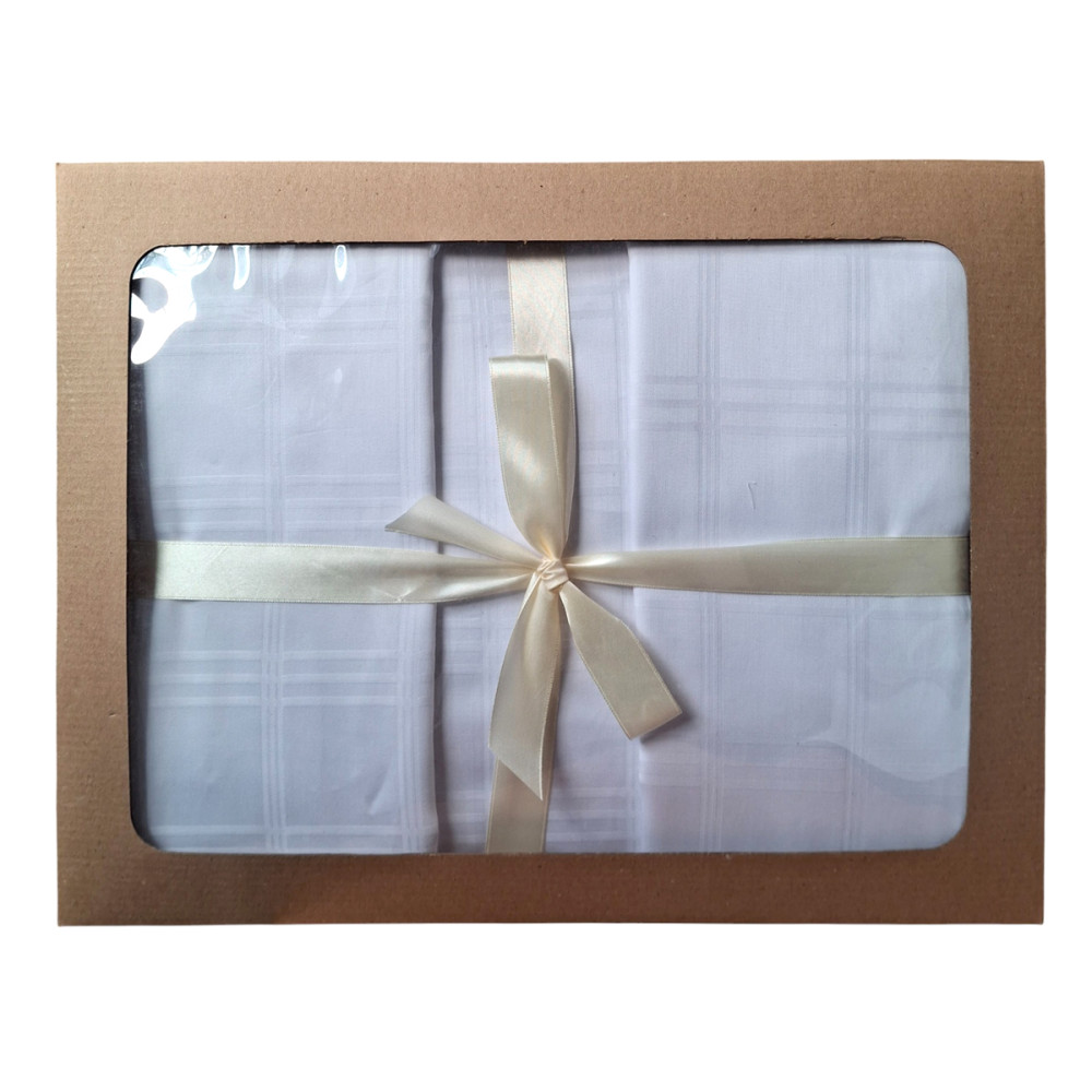 Bedding set SoundSleep Jacquard Sofino White Satin Jacquard Double Euro 200x220 cm (2800004890465)