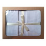 Bedding set SoundSleep Jacquard Sofino White Satin Jacquard Double Euro 200x220 cm (2800004890465)