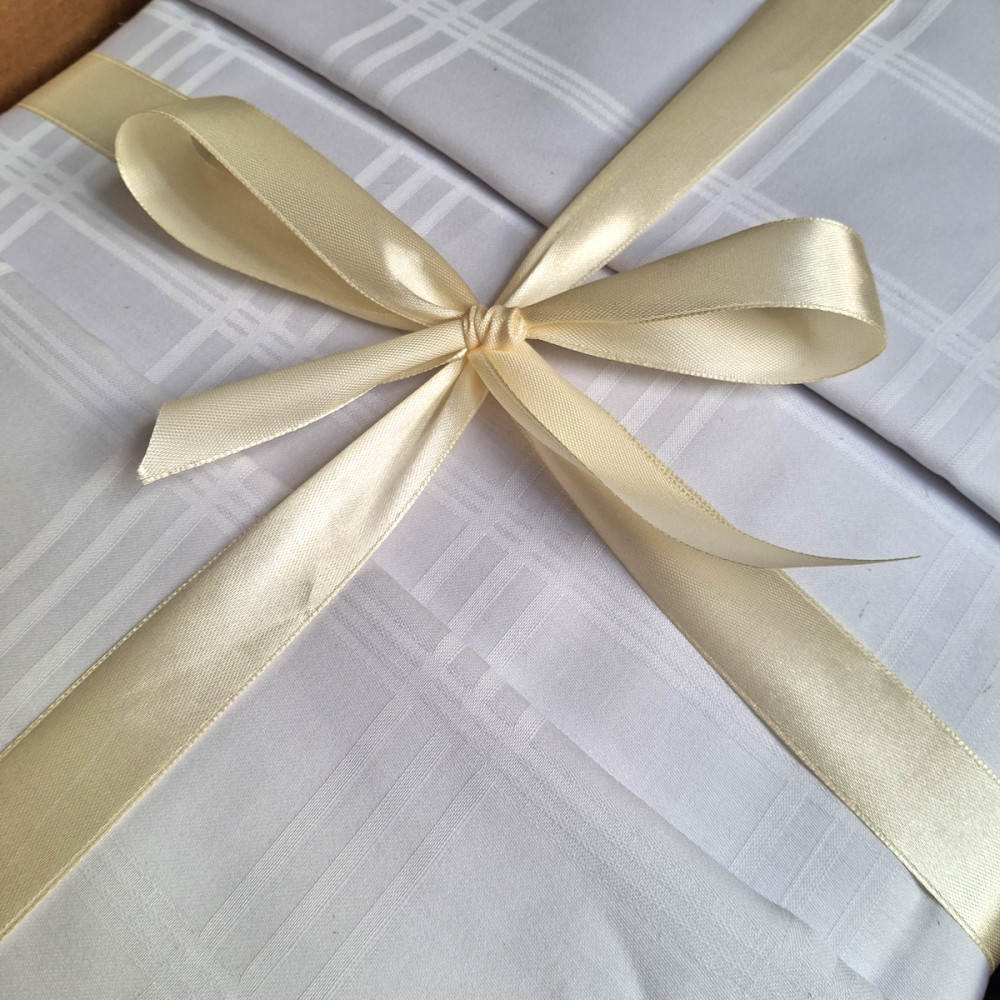 Bedding set SoundSleep Jacquard Sofino White Satin Jacquard Double Euro 200x220 cm (2800004890465)