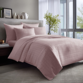 Комплект постельного белья SoundSleep Jacquard Delicacy Rose сатин-жаккард Двуспальный Евро 200х220 см сухая роза (2800004890472)
