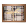 Bedding set SoundSleep Flanel Cоzy Combi double euro 200x220 cm white-green (2800004977623)