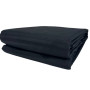 Bed linen set SoundSleep Silken satin-stripe Polutorny 160x215 cm black (2800004482202)