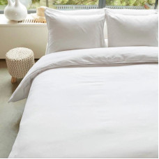 Комплект постельного белья SoundSleep Percale перкаль полуторный белый (94296570)
