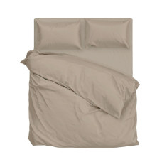 Комплект постельного белья Soft Beige SoundSleep бязь бежевый семейный