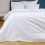 Комплект постельного белья Stripe SoundSleep сатин-страйп белый полуторный