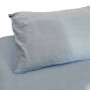 Flannel sheet Delicacy SoundSleep blue 90x200 cm