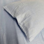 Flannel sheet Delicacy SoundSleep blue 90x200 cm
