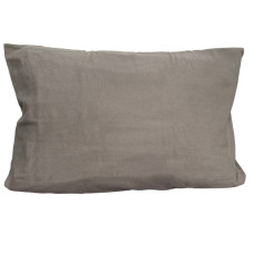 Flannel pillowcase Delicacy SoundSleep gray 40x60 cm