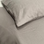 Flannel pillowcase Delicacy SoundSleep gray 50x70 cm