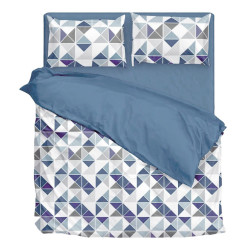 Bedding set SoundSleep Roida calico Double Euro 200x220 cm blue (2800004628525)