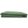 Простынь на резинке Soft Green SoundSleep бязь зеленая 90х200 см