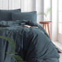 Bed linen SoundSleep Stonewash Adriatic Light Green euro