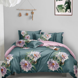 Bed linen set SoundSleep Duet Belize satin family 150x215 cm (94290141)