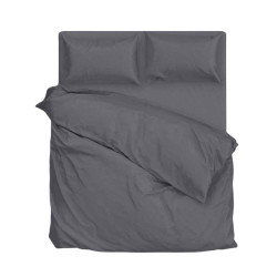 Простынь SoundSleep Dyet Ashen ранфорс 150х220 см серо-синий (2800004643955)