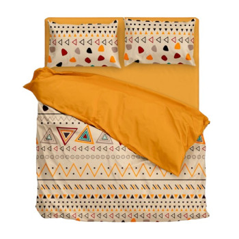 Set of pillowcases SoundSleep African 50x70 cm orange (2800004485197)