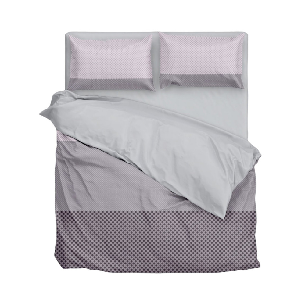 Наволочка SoundSleep Lonias бязь 50х70 см светло-серый (2800004591218)