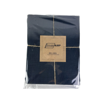Duvet cover Muslin SoundSleep Graphite graphite 160x220 cm