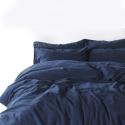 Duvet cover SoundSleep Stonewash Adriatic dark blue 160x220 cm blue (94272291)