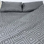 Bed linen set Rhomb Black SoundSleep euro calico