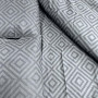 Set of pillowcases Rhomb Black SoundSleep calico 50x70 cm