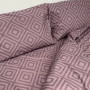 Bed linen set Rhomb Brown SoundSleep single calico