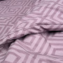 Комплект постельного белья Rhomb Violet SoundSleep бязь евро