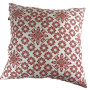 Decorative pillow Code of the Unbreakable Nation SoundSleep red and white