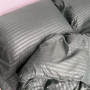 Bedding set Fiber Grey Stripe Emily microfiber double