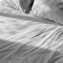 Комплект постельного белья Fiber White Stripe Emily микрофибра белый двуспальный